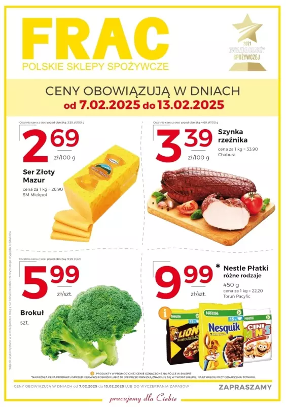 Frac - gazetka promocyjna Gazetka od piątku 07.02 do czwartku 13.02