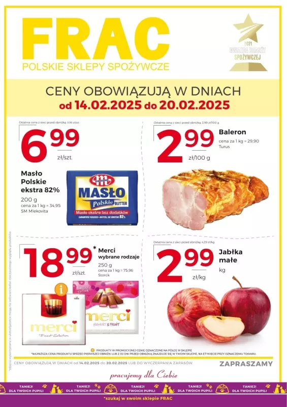 Frac - gazetka promocyjna Gazetka od piątku 14.02 do czwartku 20.02