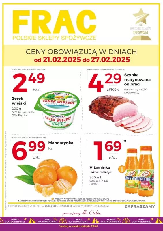 Frac - gazetka promocyjna Gazetka od piątku 21.02 do czwartku 27.02