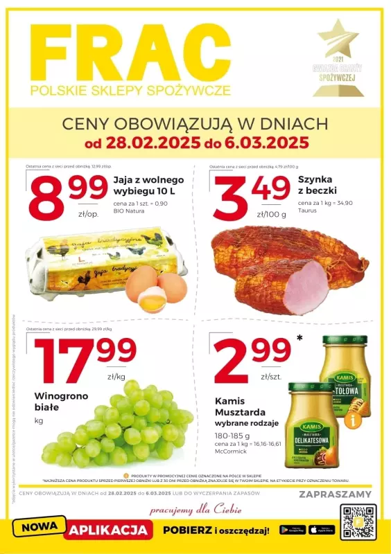 Frac - gazetka promocyjna Gazetka od piątku 28.02 do czwartku 06.03