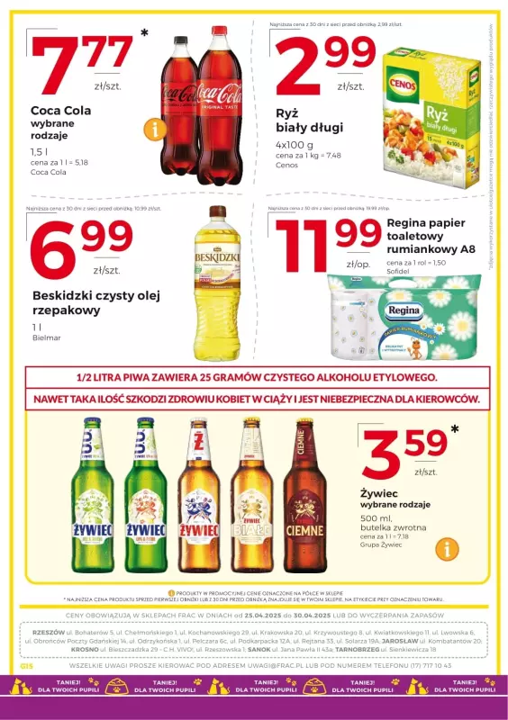 Frac - gazetka promocyjna Gazetka od piątku 25.04 do środy 30.04 - strona 4
