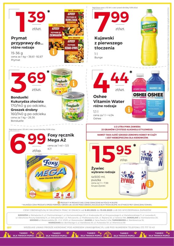 Frac - gazetka promocyjna Gazetka od piątku 09.05 do czwartku 15.05 - strona 4