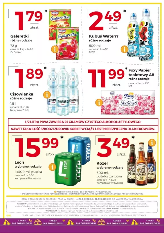 Frac - gazetka promocyjna Gazetka od piątku 16.05 do czwartku 22.05 - strona 4