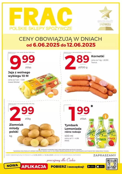 Frac - gazetka promocyjna Gazetka od poniedziałku 09.06 do czwartku 12.06
