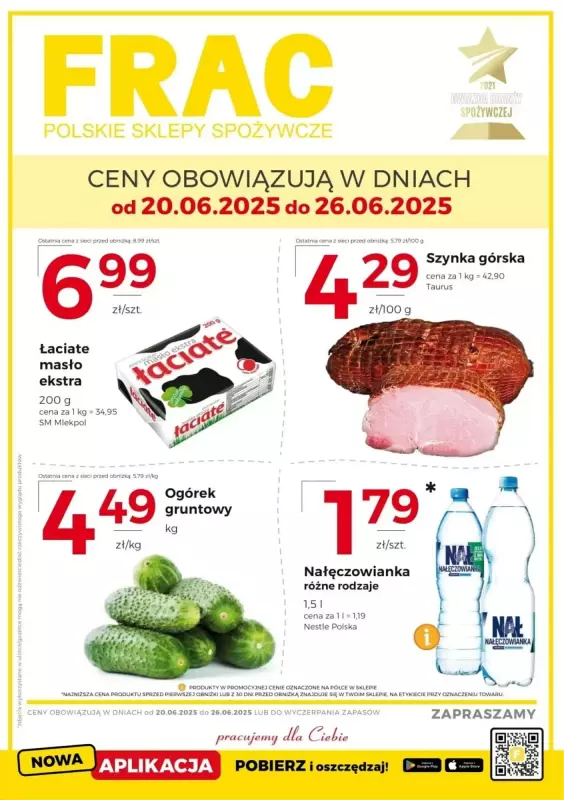 Frac - gazetka promocyjna Gazetka od piątku 20.06 do czwartku 26.06