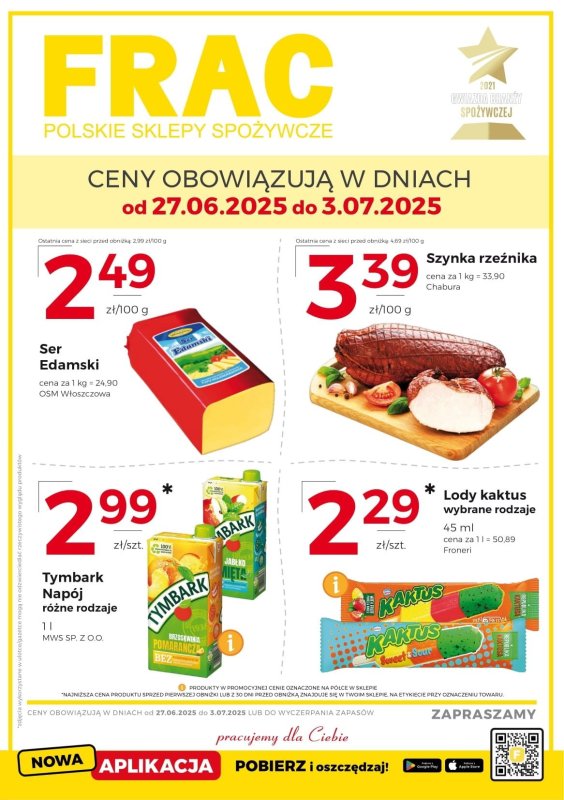 Frac - gazetka promocyjna Gazetka od piątku 27.06 do czwartku 03.07