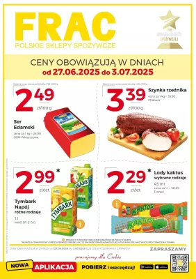 Frac - gazetka promocyjna Gazetka od piątku 27.06 do czwartku 03.07