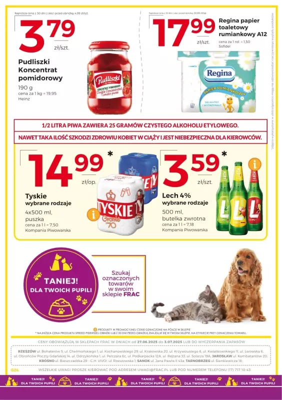 Frac - gazetka promocyjna Gazetka od piątku 27.06 do czwartku 03.07 - strona 4