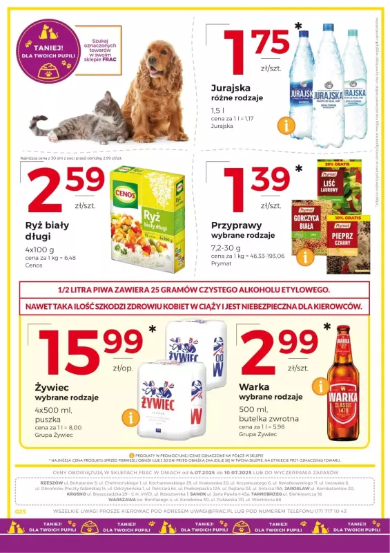 Frac - gazetka promocyjna Gazetka od piątku 04.07 do czwartku 10.07 - strona 4