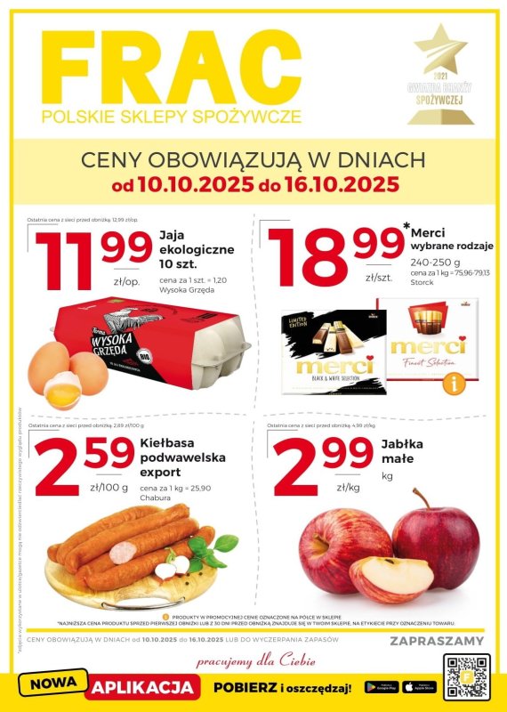 Frac - gazetka promocyjna Gazetka od piątku 10.10 do czwartku 16.10