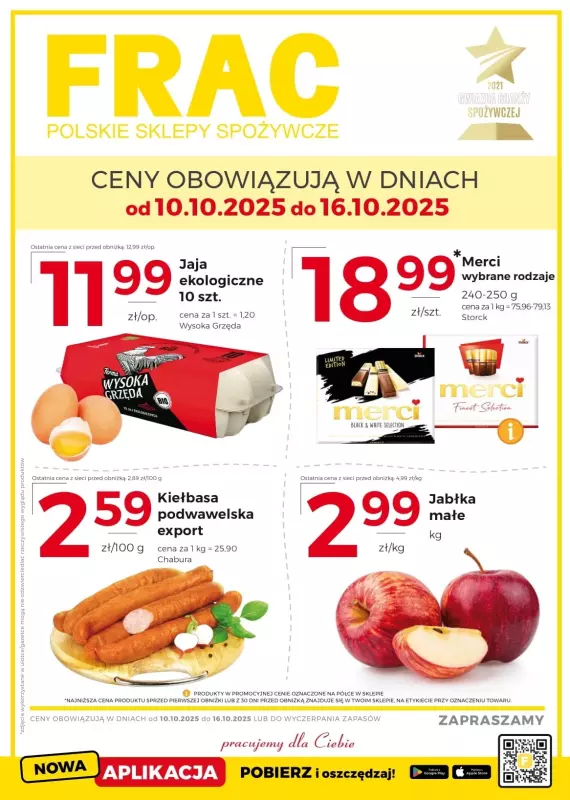 Frac - gazetka promocyjna Gazetka od piątku 10.10 do czwartku 16.10