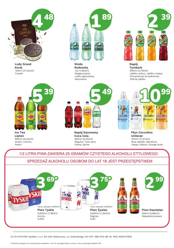 Limonka - gazetka promocyjna Gazetka od czwartku 08.05 do środy 14.05 - strona 8