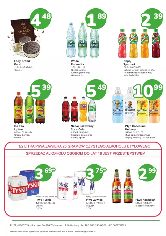 Limonka - gazetka promocyjna Gazetka od czwartku 08.05 do środy 14.05 - strona 8