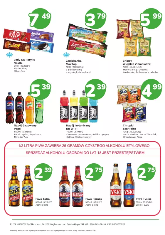 Limonka - gazetka promocyjna Gazetka od czwartku 05.06 do środy 11.06 - strona 4
