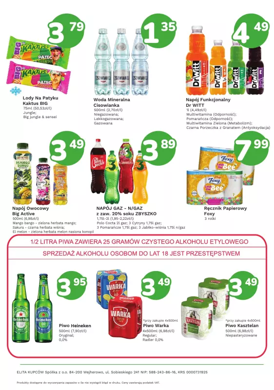 Limonka - gazetka promocyjna Gazetka od środy 18.06 do środy 25.06 - strona 4