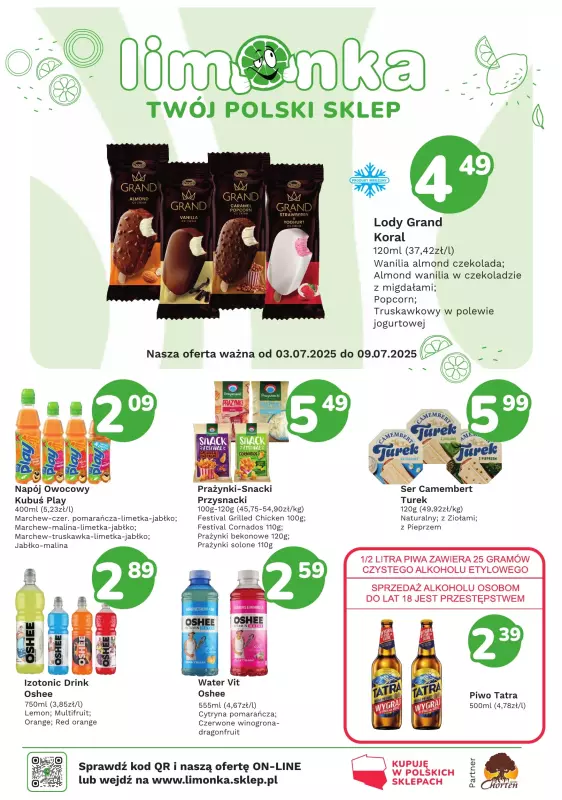 Limonka - gazetka promocyjna Gazetka  