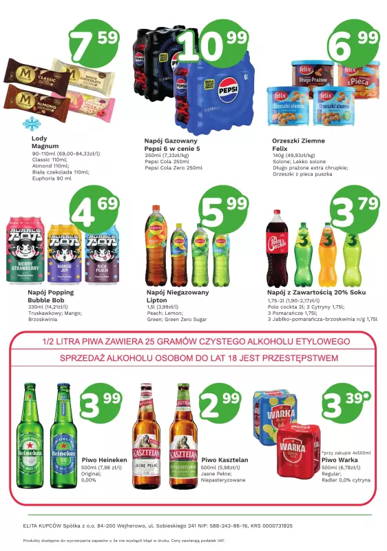 Limonka - gazetka promocyjna Gazetka od czwartku 14.08 do środy 20.08 - strona 8