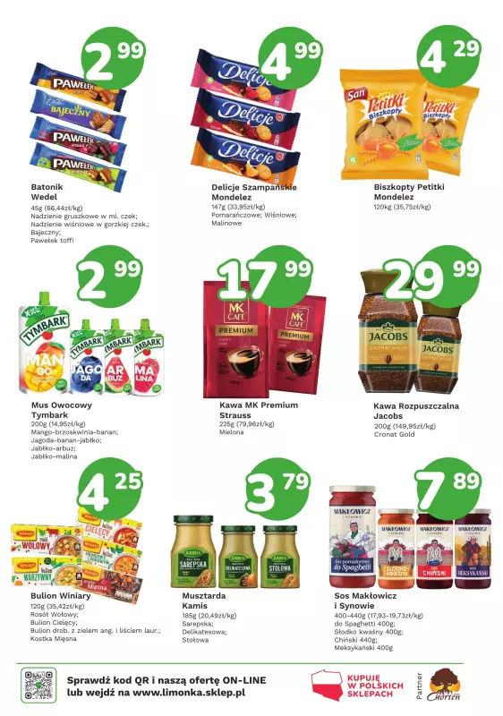 Limonka - gazetka promocyjna Gazetka od czwartku 14.08 do środy 20.08 - strona 3