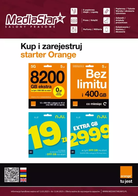 Media Star - gazetka promocyjna Gazetka od czwartku 13.03 do soboty 12.04 - strona 6