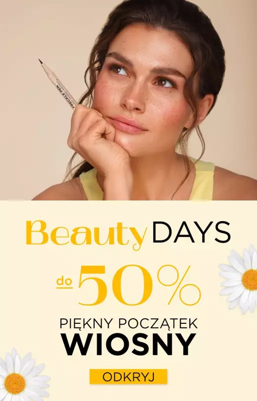 Eveline Cosmetics - gazetka promocyjna BEAUTY DAYS do -50% od piątku 15.03 do poniedziałku 01.04