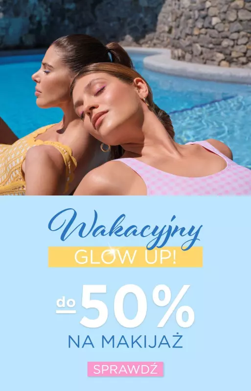 Eveline Cosmetics - gazetka promocyjna Wakacyjny glow up! Do -50% na makijaż od czwartku 18.07 do środy 31.07