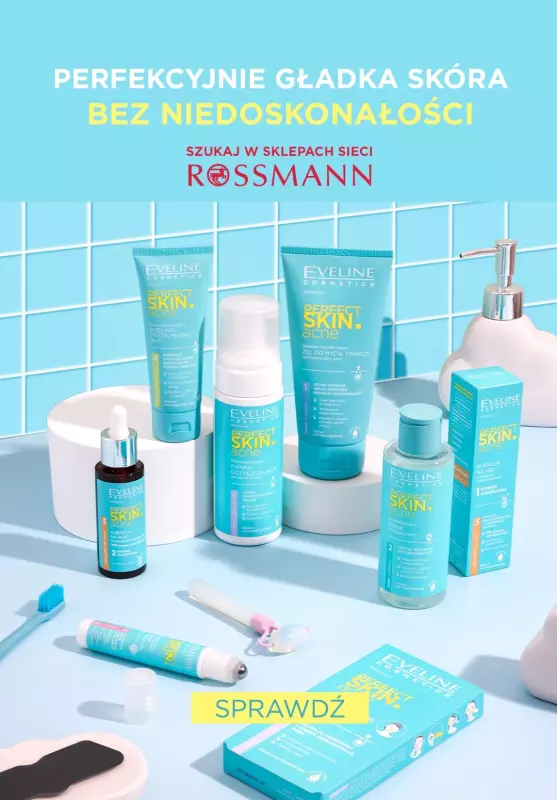 Eveline Cosmetics - gazetka promocyjna Eveline Cosmetics w Rossmannie od piątku 30.08 do poniedziałku 30.09