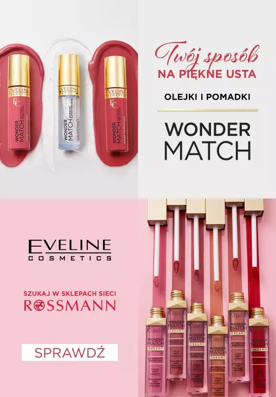 Eveline Cosmetics - gazetka promocyjna Eveline Cosmetics w Rossmannie od wtorku 01.10 do czwartku 31.10