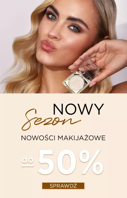 Eveline Cosmetics - gazetka promocyjna Nowy sezon – nowe okazje! Do -50% na eveline.pl od wtorku 01.10 do środy 09.10