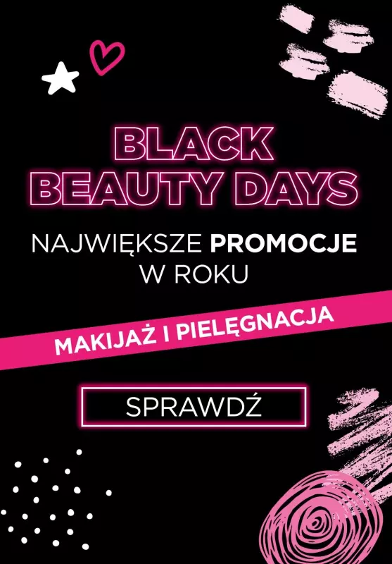 Eveline Cosmetics - gazetka promocyjna Black Beauty Days na eveline.pl od wtorku 12.11 do soboty 30.11