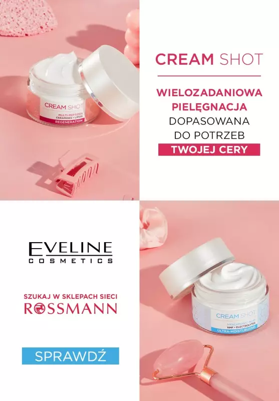 Eveline Cosmetics - gazetka promocyjna Eveline Cosmetics w Rossmannie od wtorku 12.11 do soboty 30.11