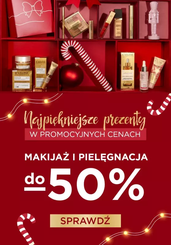 Eveline Cosmetics - gazetka promocyjna Najpiękniejsze prezenty na Eveline.pl od środy 04.12 do wtorku 24.12