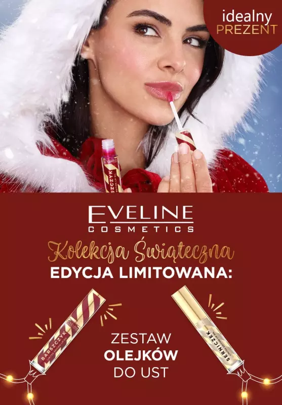 Eveline Cosmetics - gazetka promocyjna Kolekcja świąteczna tylko na eveline.pl od środy 04.12 do wtorku 24.12