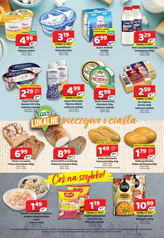 Delfin - gazetka promocyjna Gazetka od piątku 09.05 do niedzieli 18.05 - strona 3