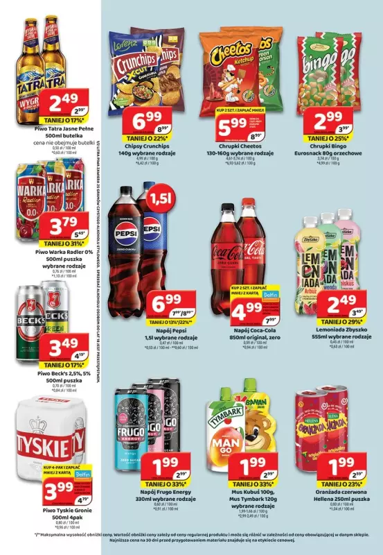 Delfin - gazetka promocyjna Gazetka od piątku 23.05 do niedzieli 01.06 - strona 6