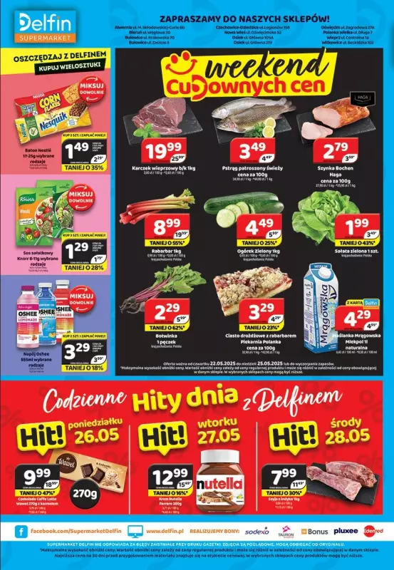 Delfin - gazetka promocyjna Gazetka od piątku 23.05 do niedzieli 01.06 - strona 8