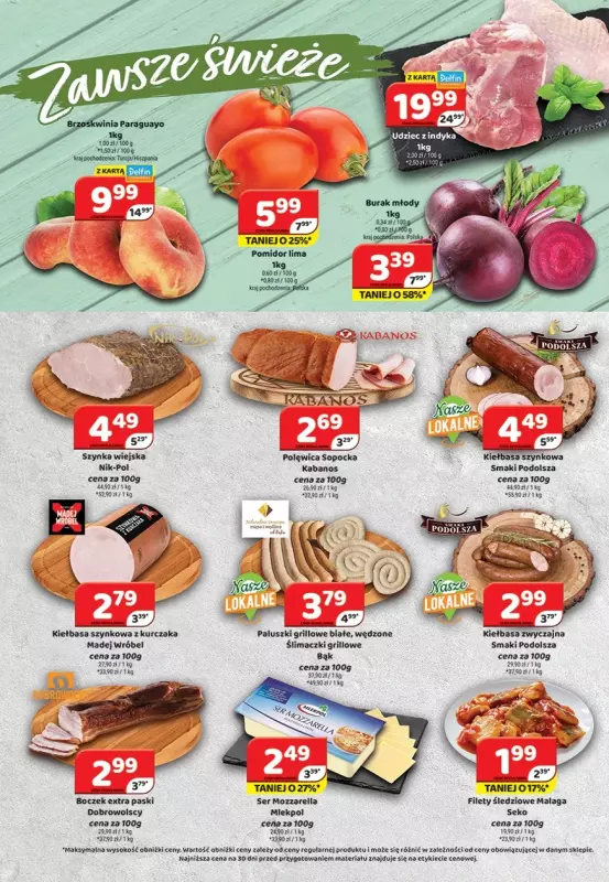 Delfin - gazetka promocyjna Gazetka od środy 18.06 do niedzieli 29.06 - strona 2