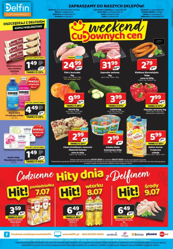 Delfin - gazetka promocyjna Gazetka od poniedziałku 07.07 do niedzieli 13.07 - strona 8