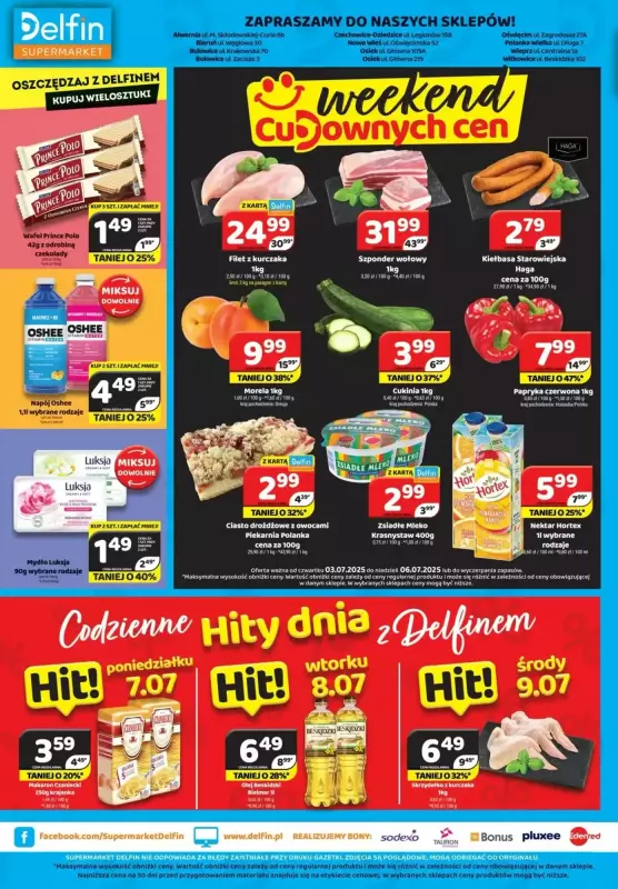 Delfin - gazetka promocyjna Gazetka od piątku 04.07 do niedzieli 13.07 - strona 8