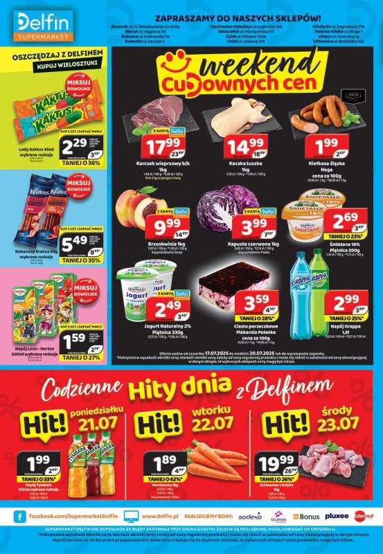 Delfin - gazetka promocyjna Gazetka od piątku 18.07 do niedzieli 27.07 - strona 8