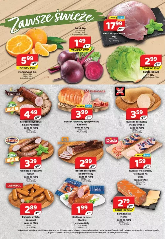 Delfin - gazetka promocyjna Gazetka od piątku 29.08 do niedzieli 07.09 - strona 2