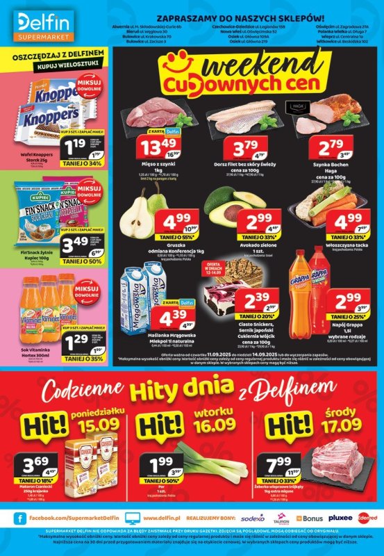 Delfin - gazetka promocyjna Gazetka od piątku 12.09 do niedzieli 21.09 - strona 8