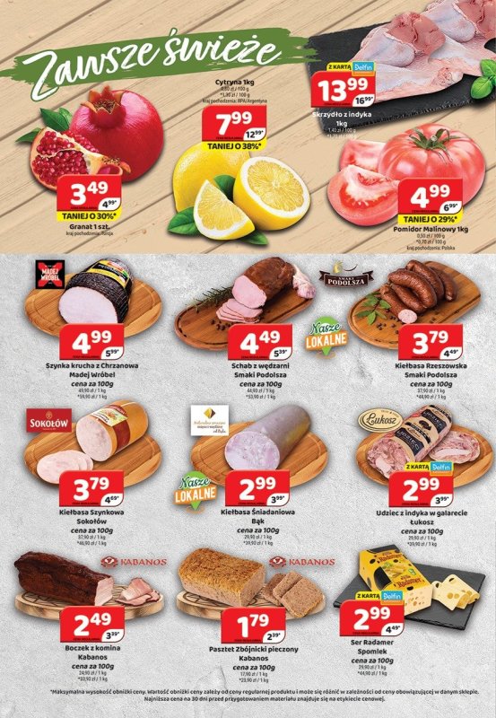 Delfin - gazetka promocyjna Gazetka od piątku 10.10 do niedzieli 19.10 - strona 2
