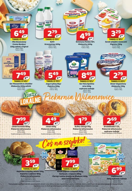 Delfin - gazetka promocyjna Gazetka od piątku 10.10 do niedzieli 19.10 - strona 3