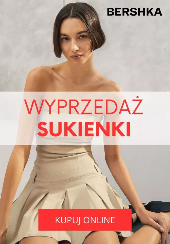 Bershka - gazetka promocyjna Sukienki z wyprzedaży od czwartku 25.07 