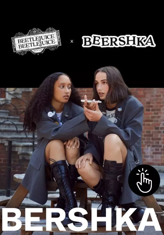 Bershka - gazetka promocyjna Bershka x Beetlejuice od czwartku 05.09 do środy 11.09