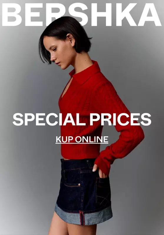 Bershka - gazetka promocyjna Special Prices - kupuj taniej! od piątku 18.10 do środy 23.10