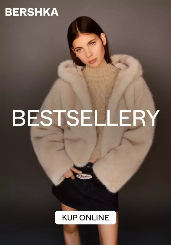 Bershka - gazetka promocyjna Bestsellery dla niej od czwartku 21.11 