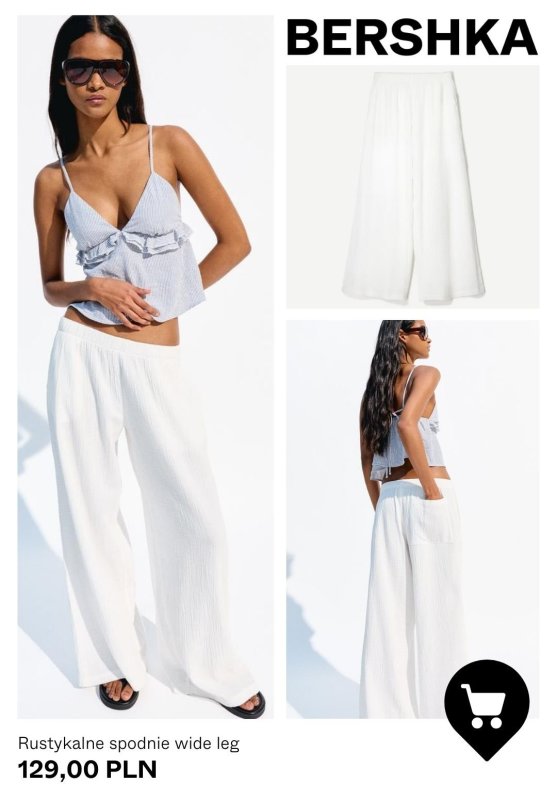 Bershka - gazetka promocyjna Spring vibes od poniedziałku 28.04  - strona 6