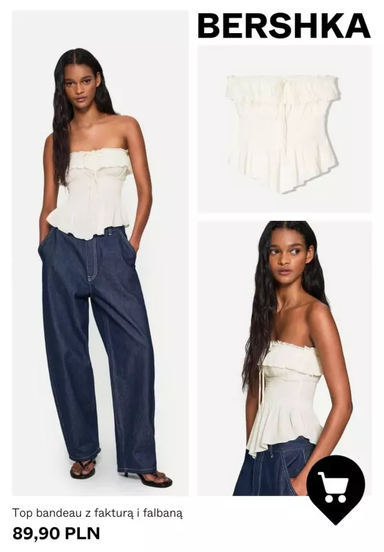 Bershka - gazetka promocyjna Kolekcja Party dla niej od czwartku 15.05  - strona 2