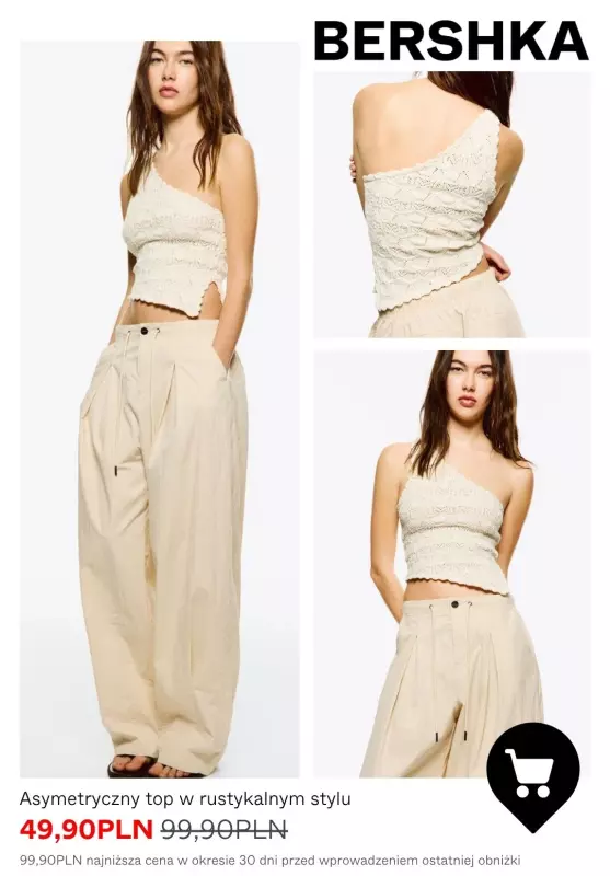Bershka - gazetka promocyjna Do -50% na topy i body   - strona 3